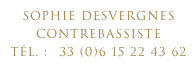 Sophie contact